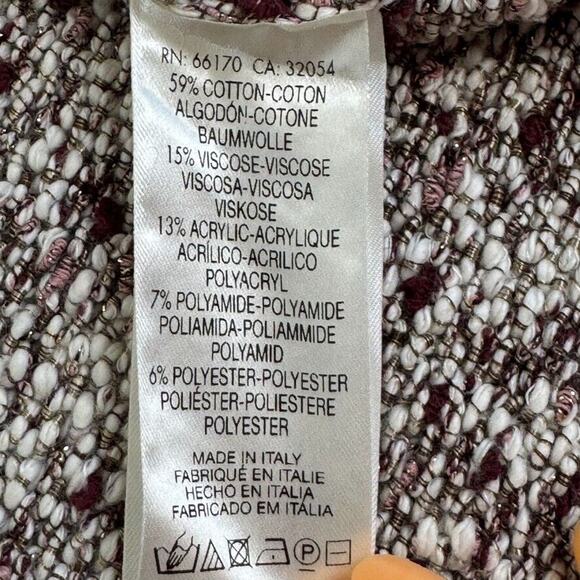 Anthropologie Moth Sleeveless V Neck Sweater Vest P XXS Cotton Boho Classic - Picture 5 of 9